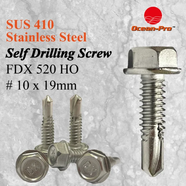 SUS-410 Stainless Steel Self Drilling Screw